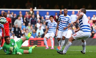 赛中的顽强 赛中的顽强